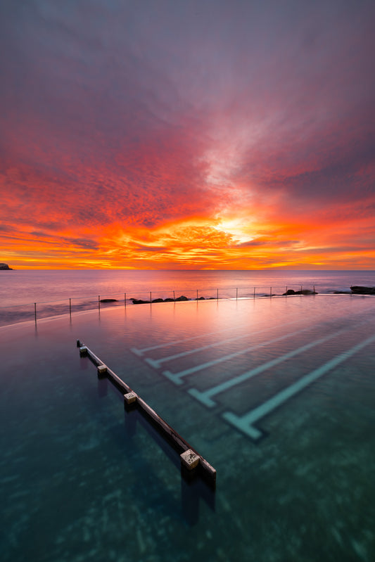 'Bronte Beam' Stretched Canvas Print