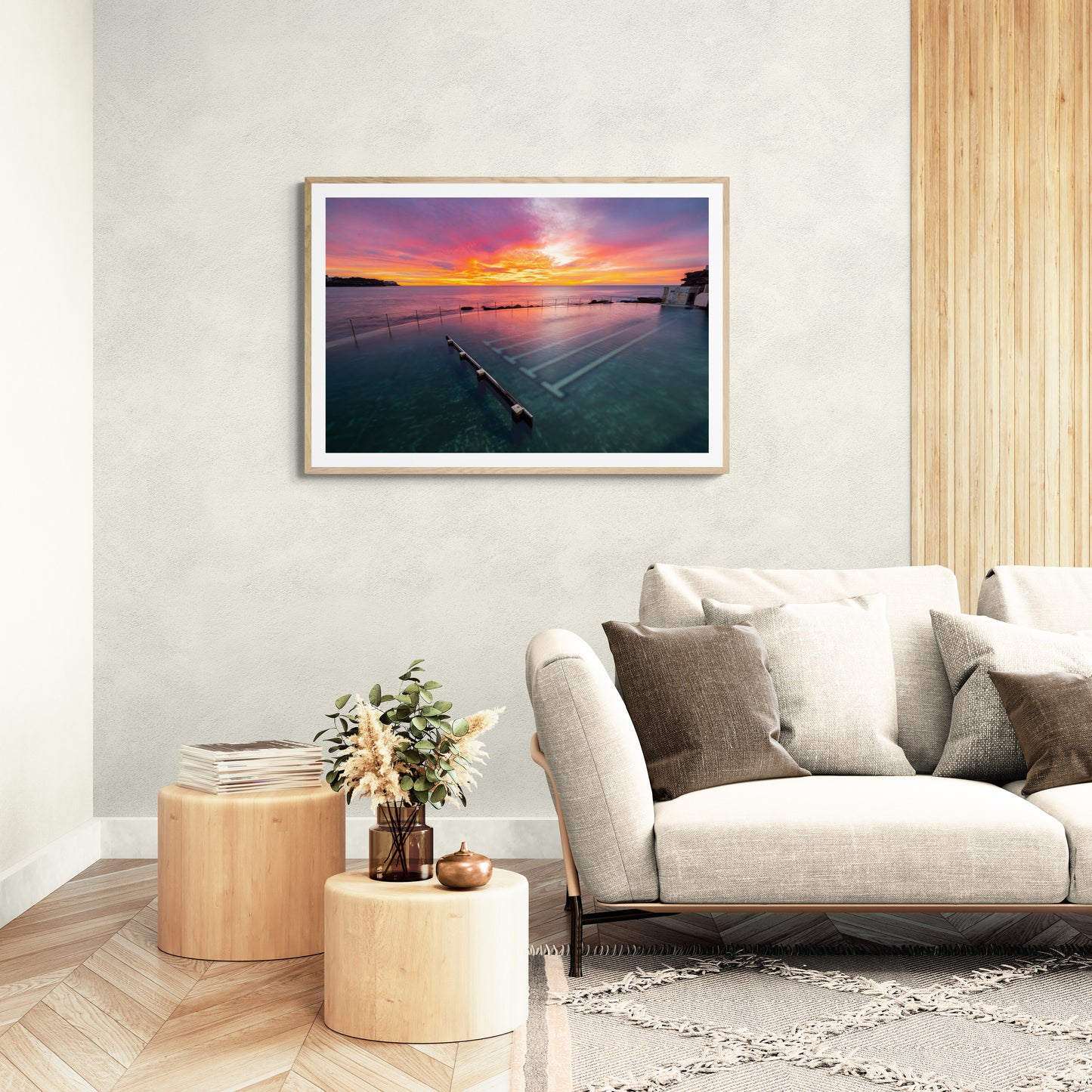 'Bronte Stillness' Paper Print