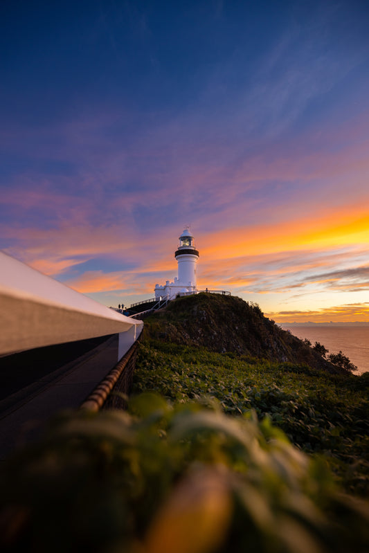'Cape Byron Portrait' Paper Print