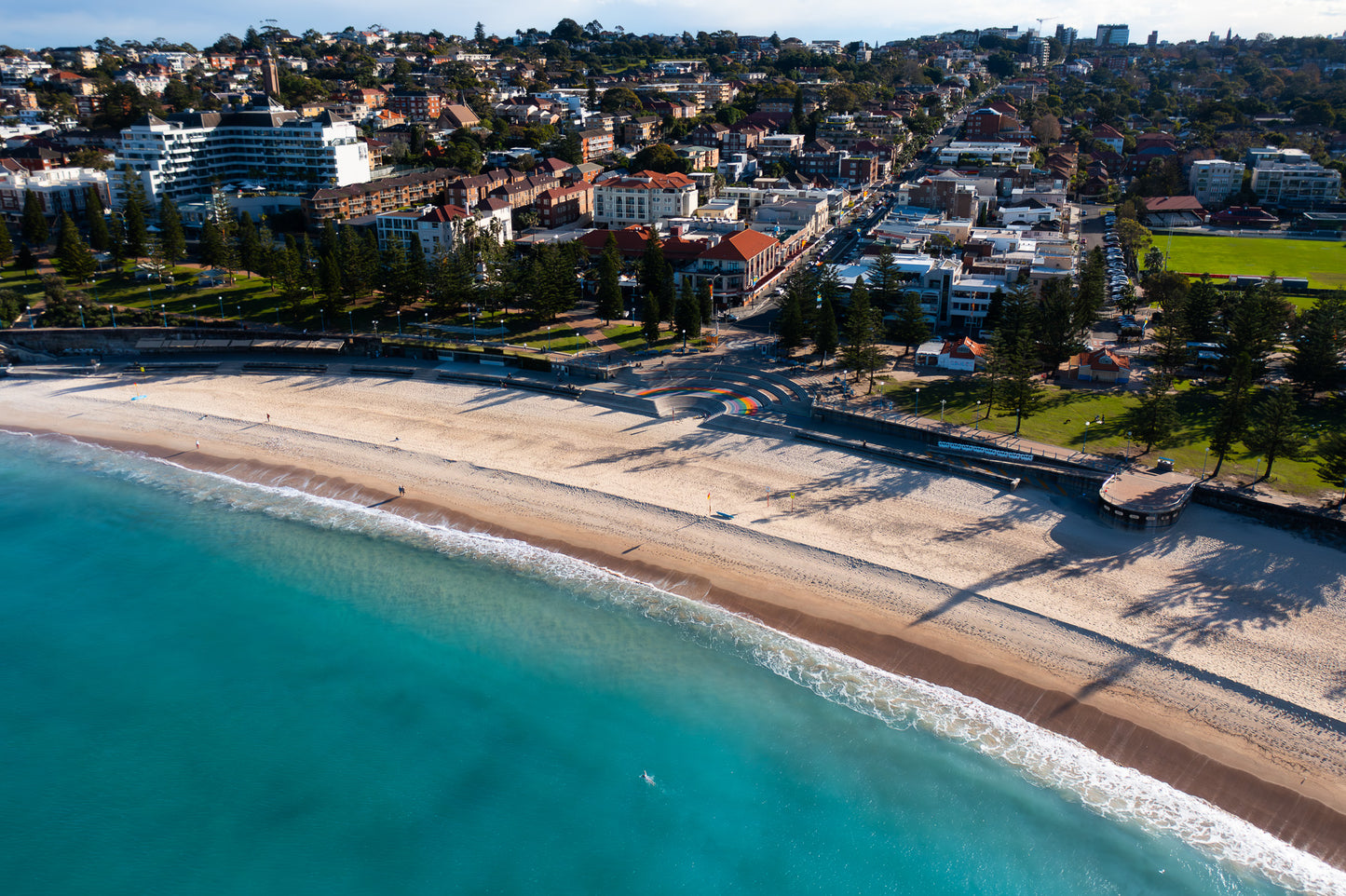 'Coogee Majestic' Stretched Canvas Print