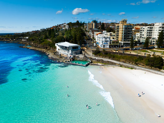 'Coogee Perfection' Stretched Canvas Print