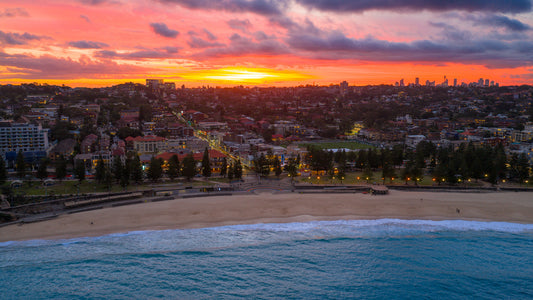 'Coogee Aura' Paper Print