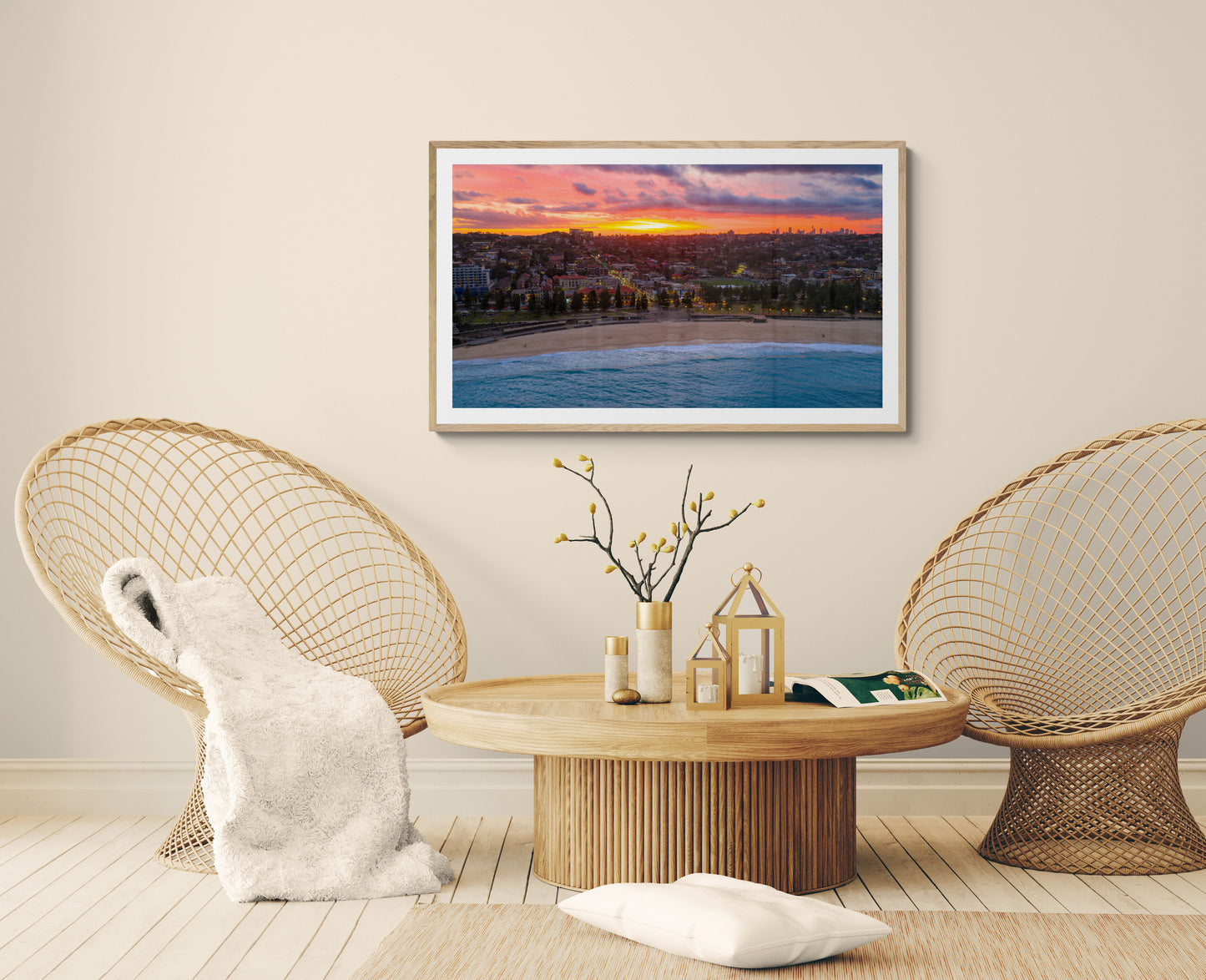 'Coogee Aura' Paper Print