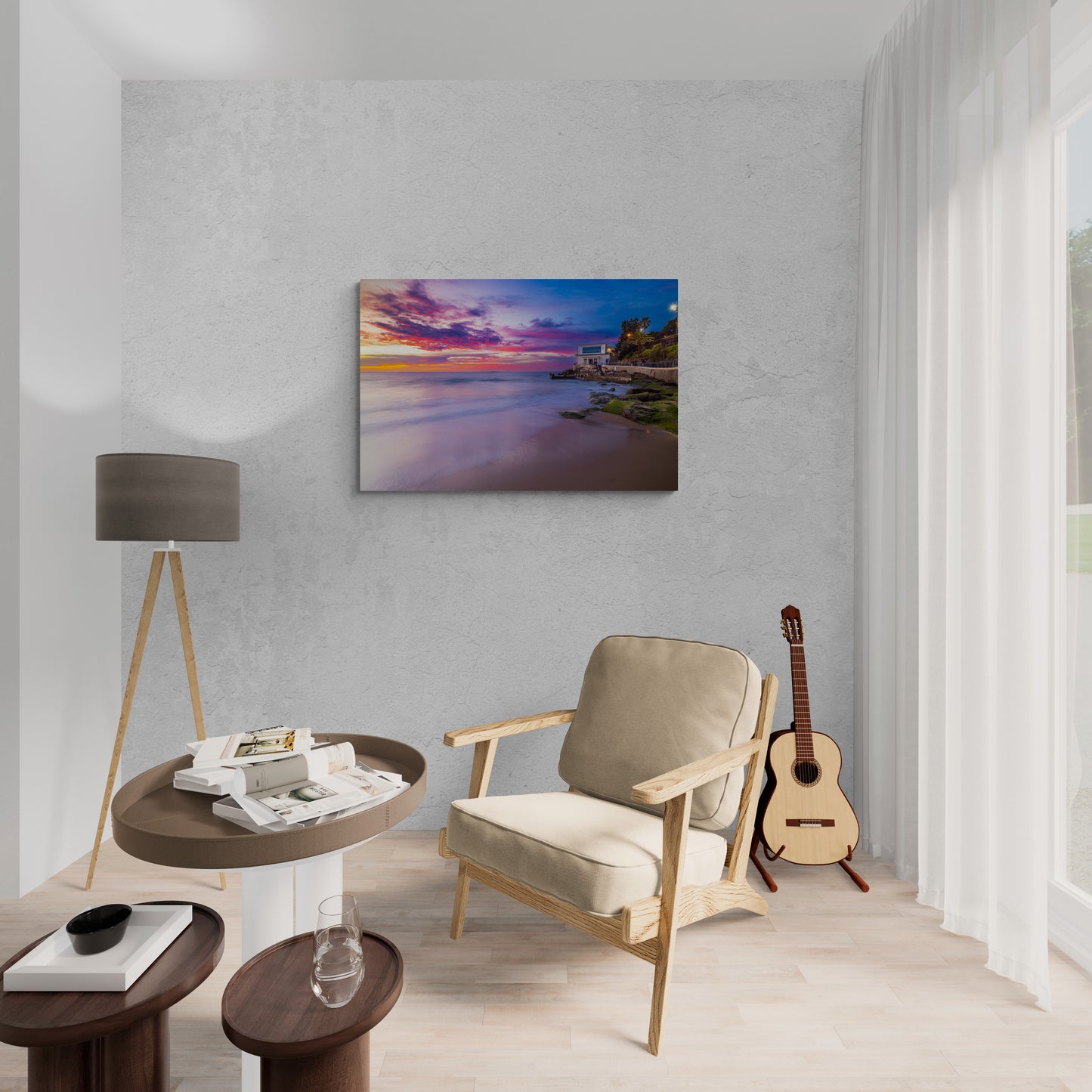 'Coogee Wonder' Stretched Canvas Print