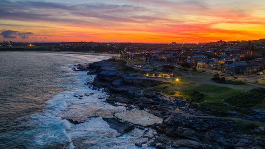 'Maroubra Awe' Paper Print