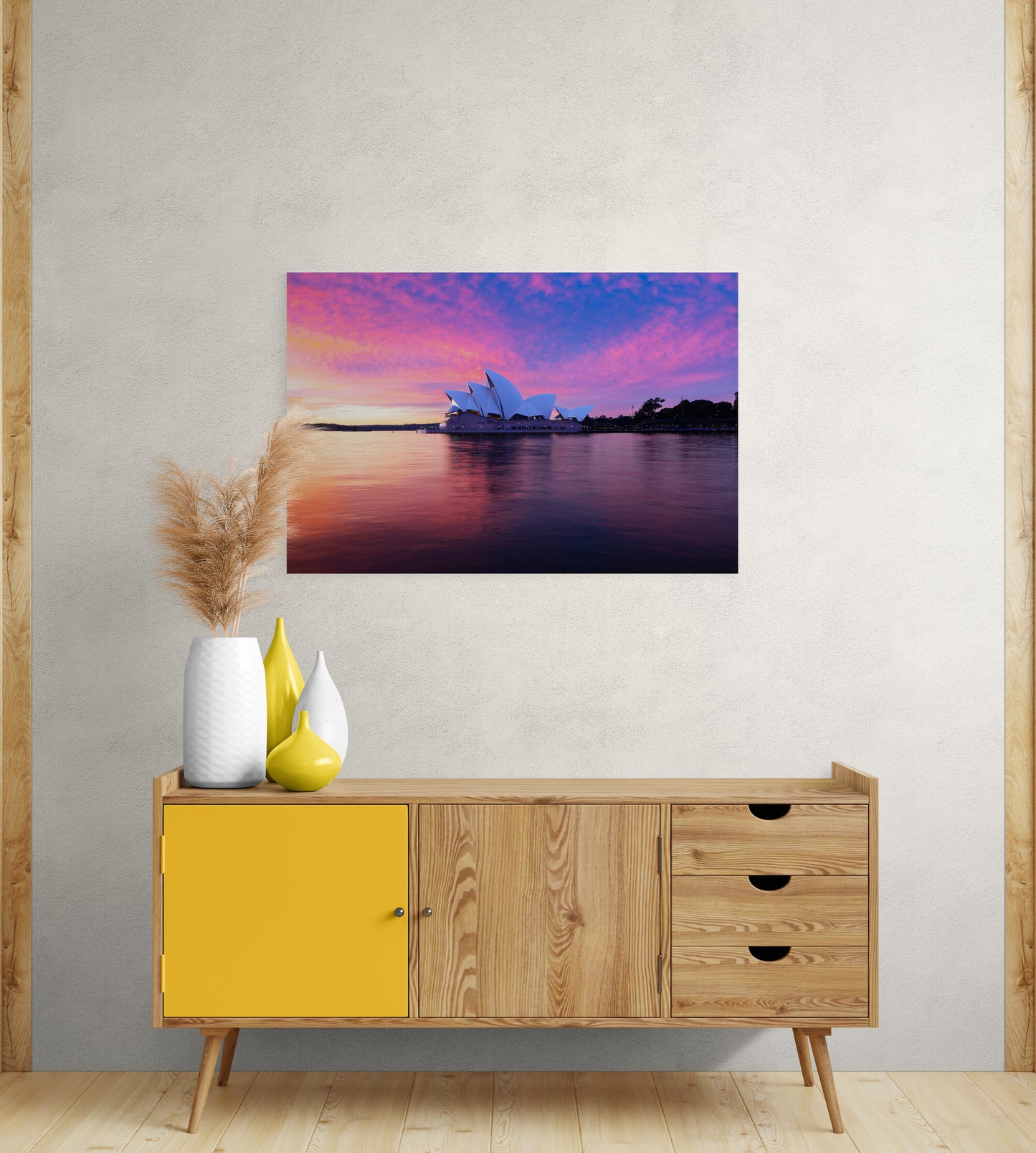 'Opera House Serenity' Stretched Canvas Print