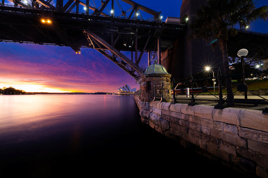 'Sydney Awakens Landscape' Paper Print