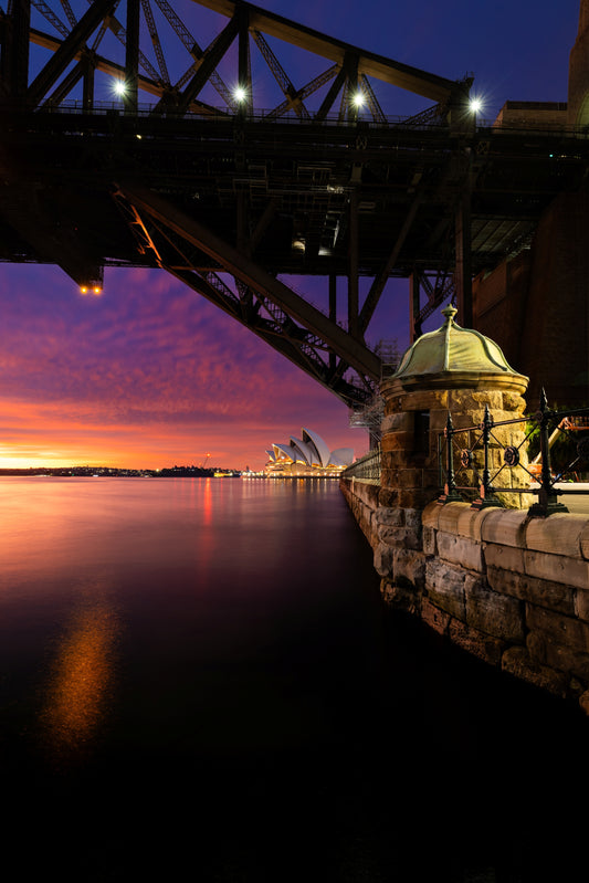 'Sydney Awakens Portrait' Paper Print