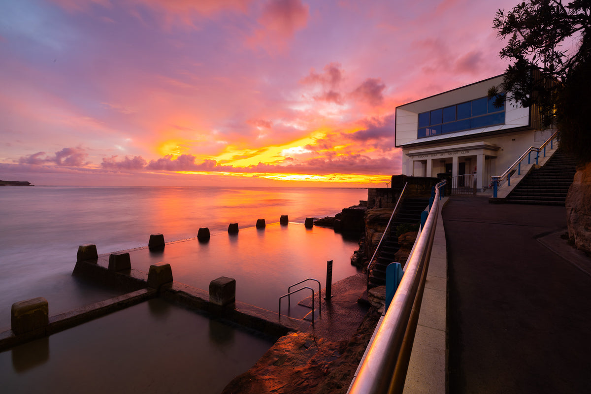 'The Coogee Glow' Paper Print