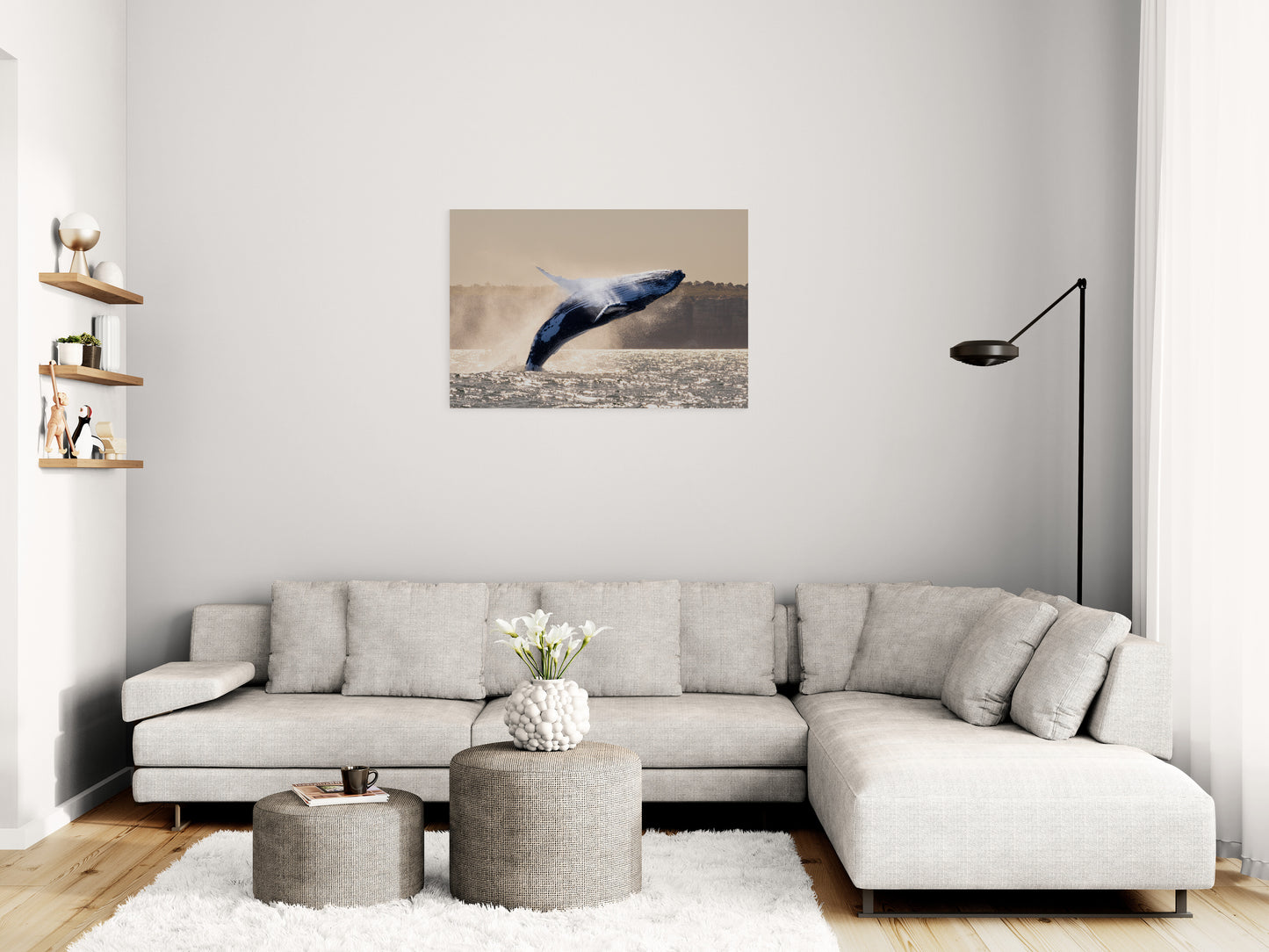 'Voyage' Stretched Canvas Print