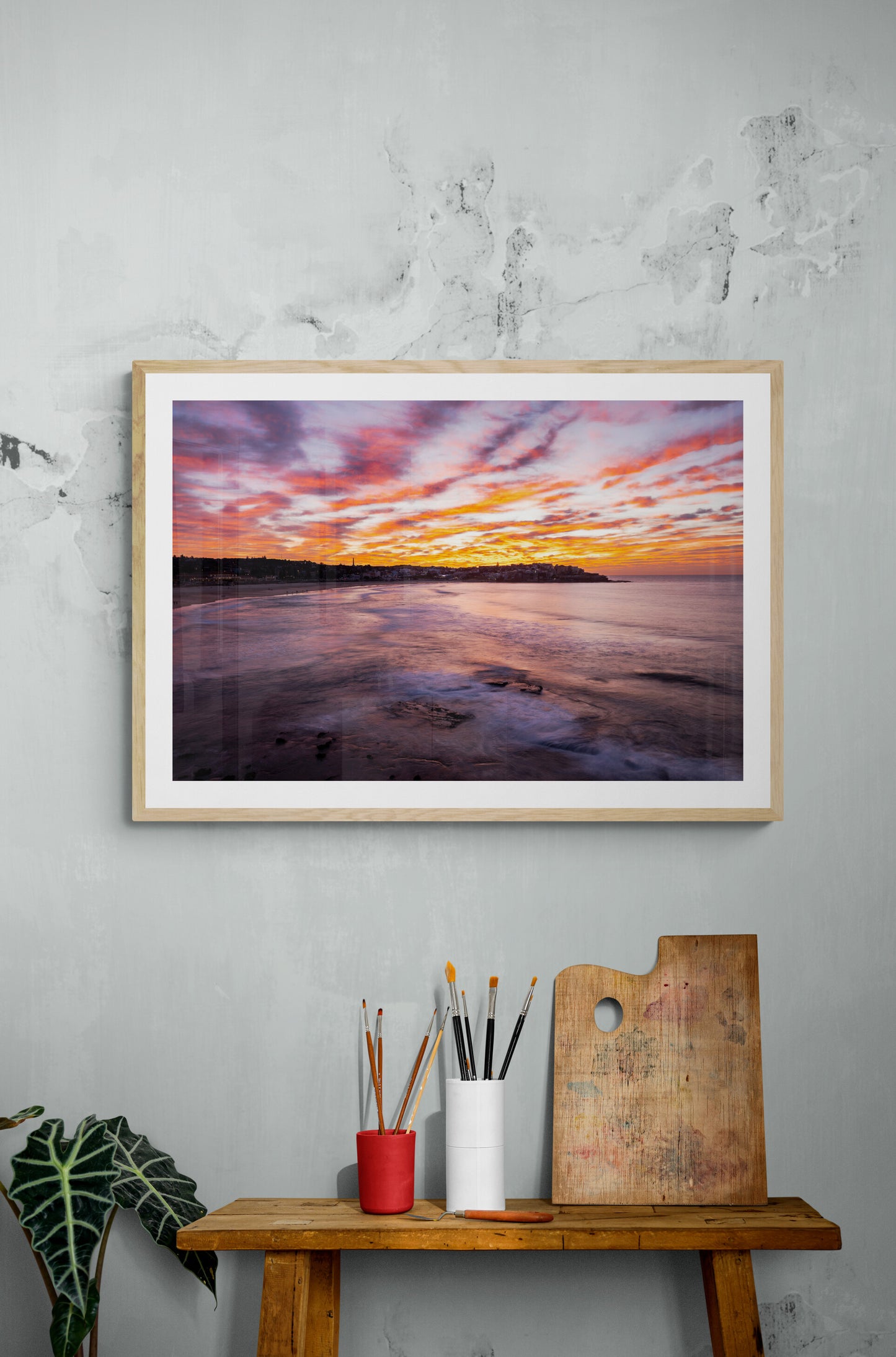 'Bondi Flow Sunrise' Paper Print