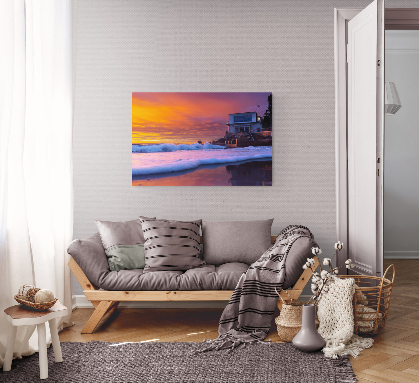 'Coogee Magic' Stretched Canvas Print