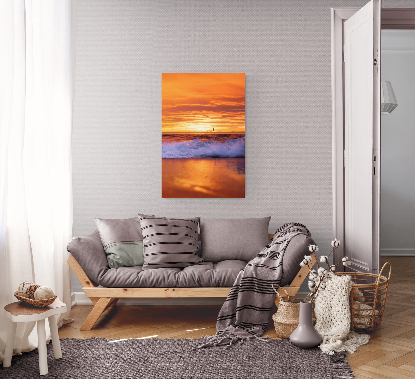 'Stand Out' Stretched Canvas Print