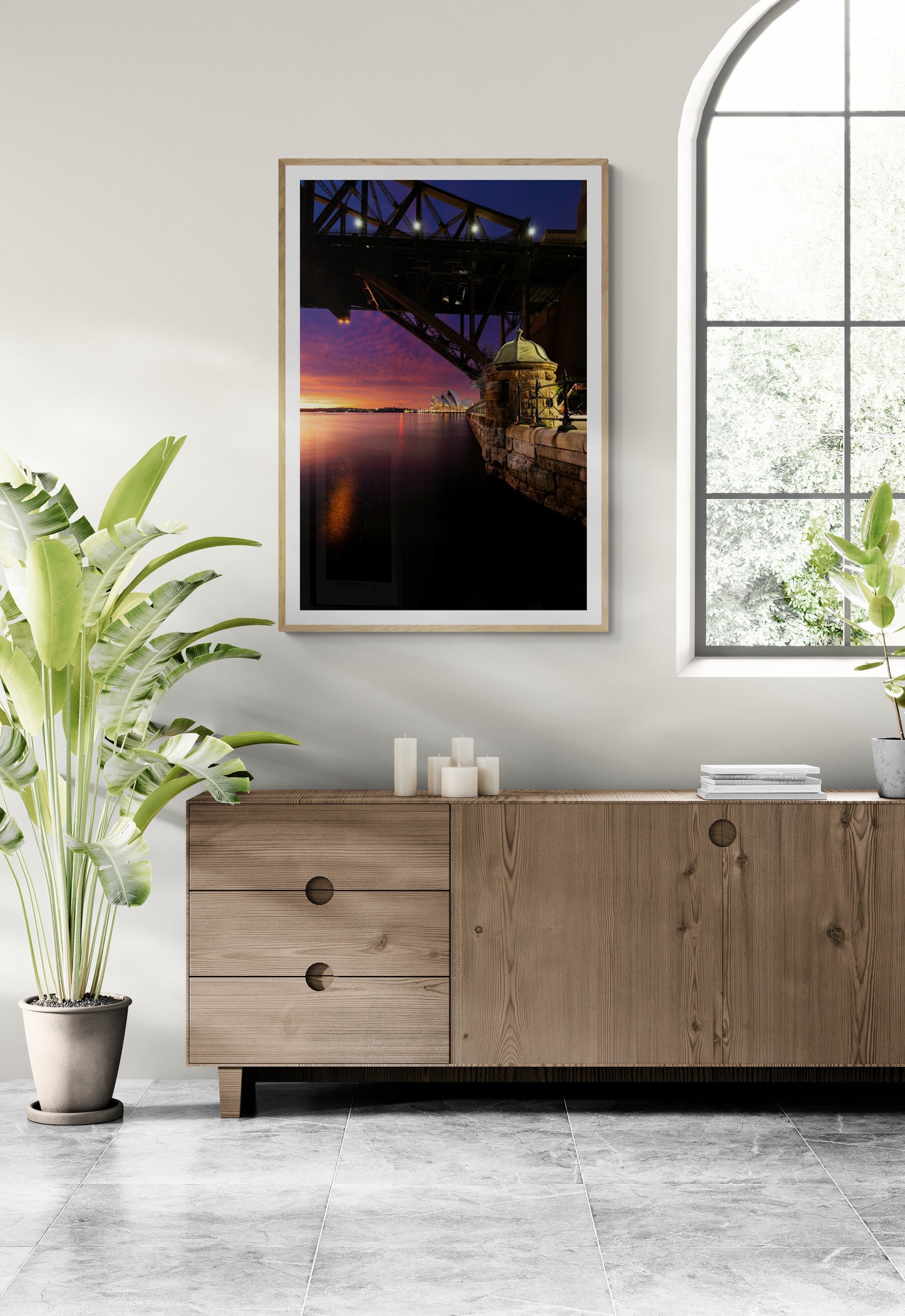 'Sydney Awakens Portrait' Paper Print