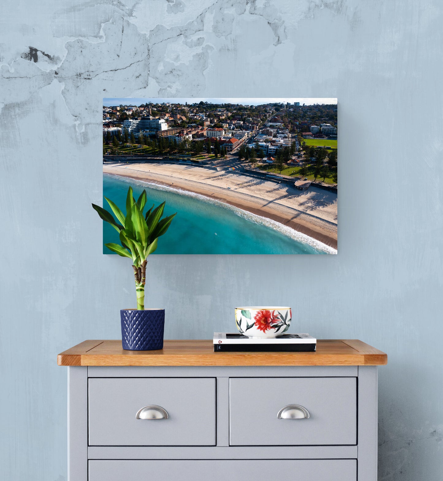 'Coogee Majestic' Stretched Canvas Print